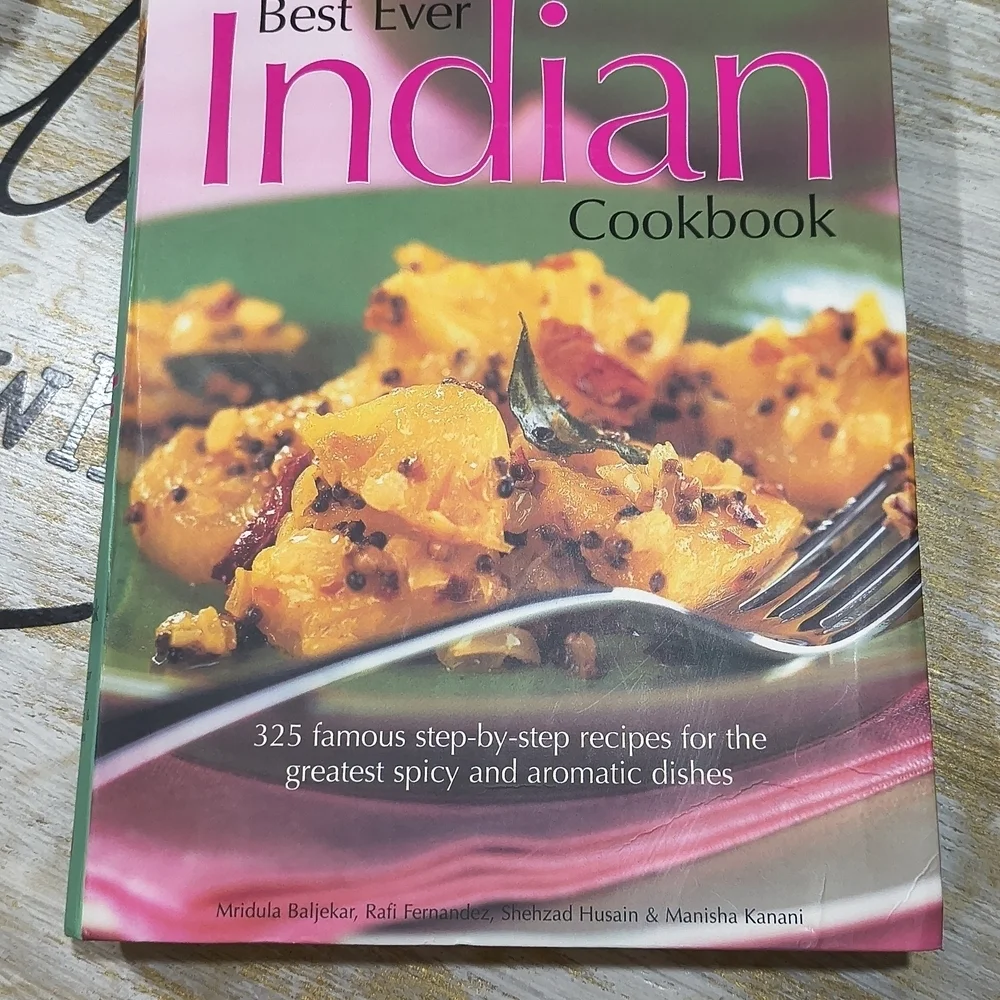 Best Ever Indian Cookbook, Semi Hardback